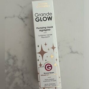 Grande Glow highlighter shade bronze beam